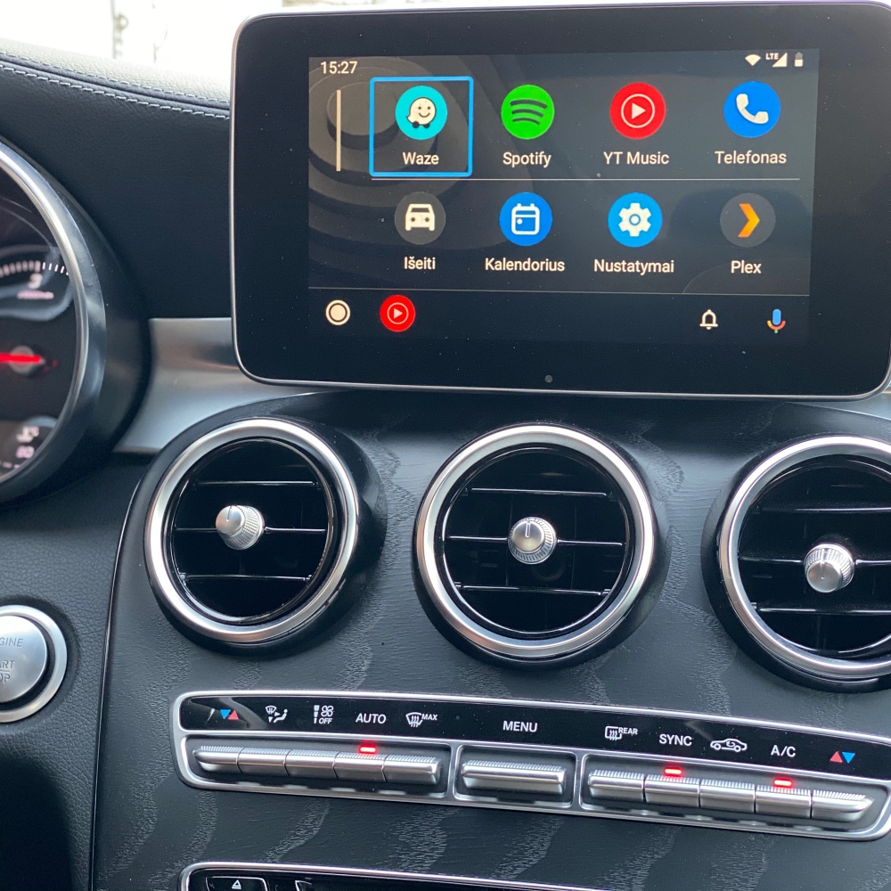 Interfaz Apple CarPlay  Android Auto Para Mercedes Benz (incluye inst –  Pepeaudio Store