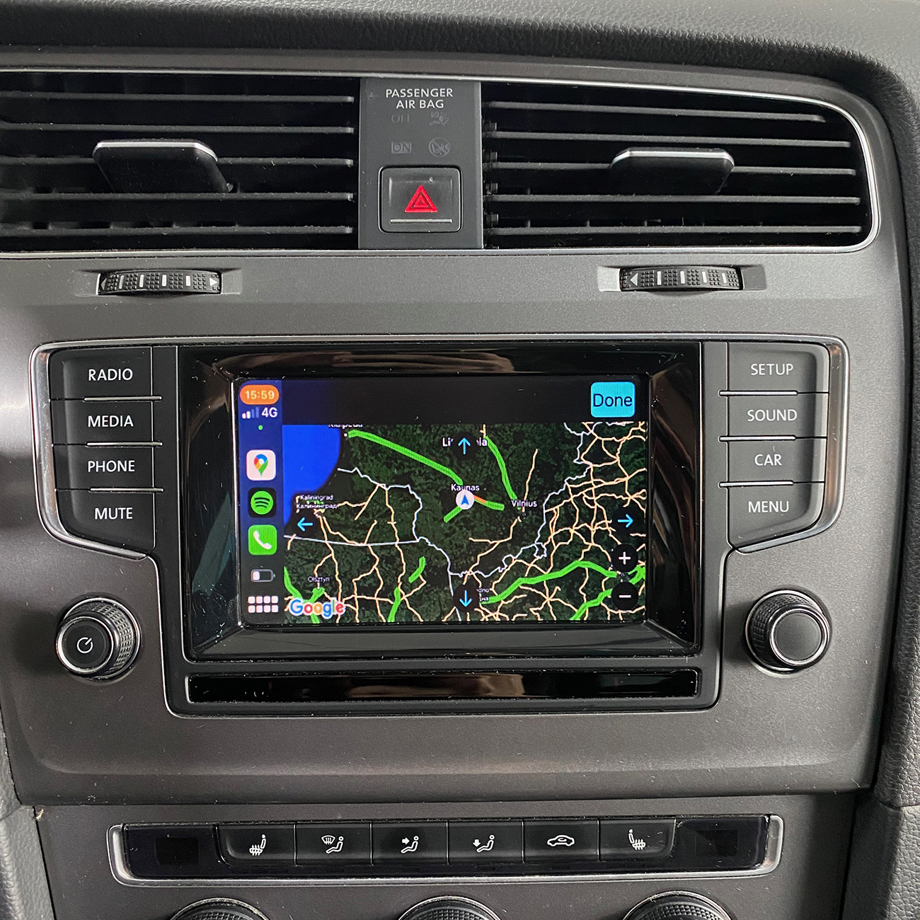 Volkswagen Apple CarPlay and Android Auto for MMI MIB1 / MIB2 (2014 - 2019)  models 