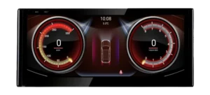 Innovative speedometer display